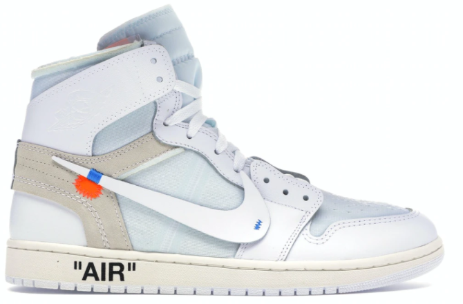 Air Jordan 1 Retro High Off-White White