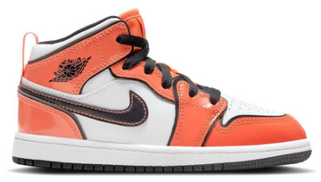 Jordan 1 Mid Turf Orange (PS)