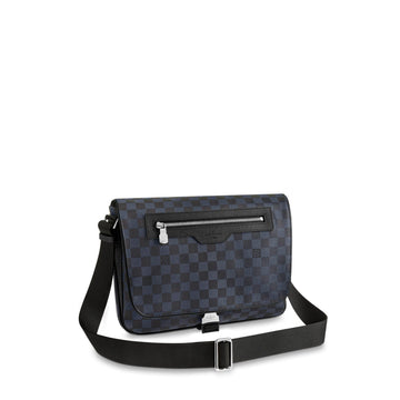 Louis Vuitton Matchpoint Gray Damier Cobalt Canvas Messenger Bag