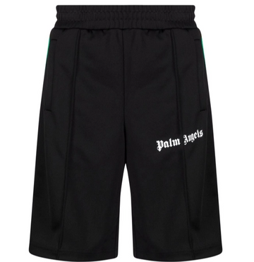 PALM ANGELS Exodus Track Short, Black