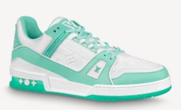 Louis Vuitton | Monogram Leather Logo Sneakers