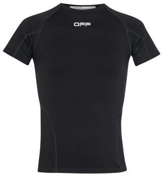 Off-White Black & Silver Running T-Shirt