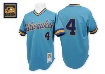 Mitchell & Ness Paul Molitor 1982 Authentic Jersey Milwaukee Brewers