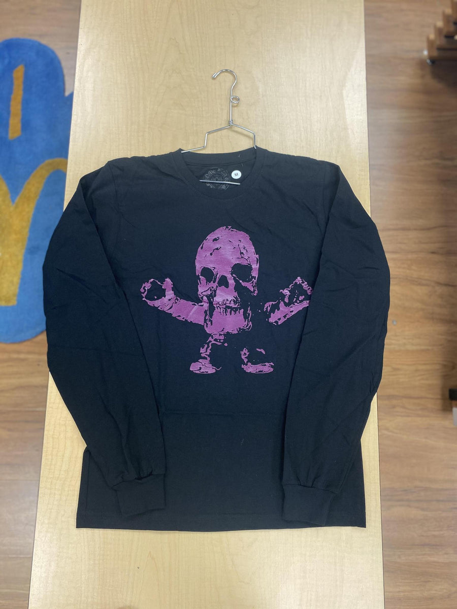 CHROME HEARTS Black/Purple L/S Skeleton