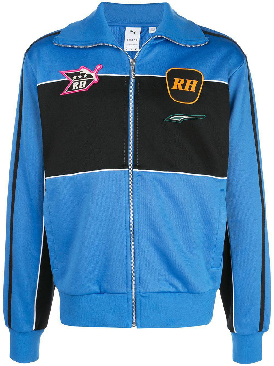 PUMA x Rhude embroidered logo track jacket