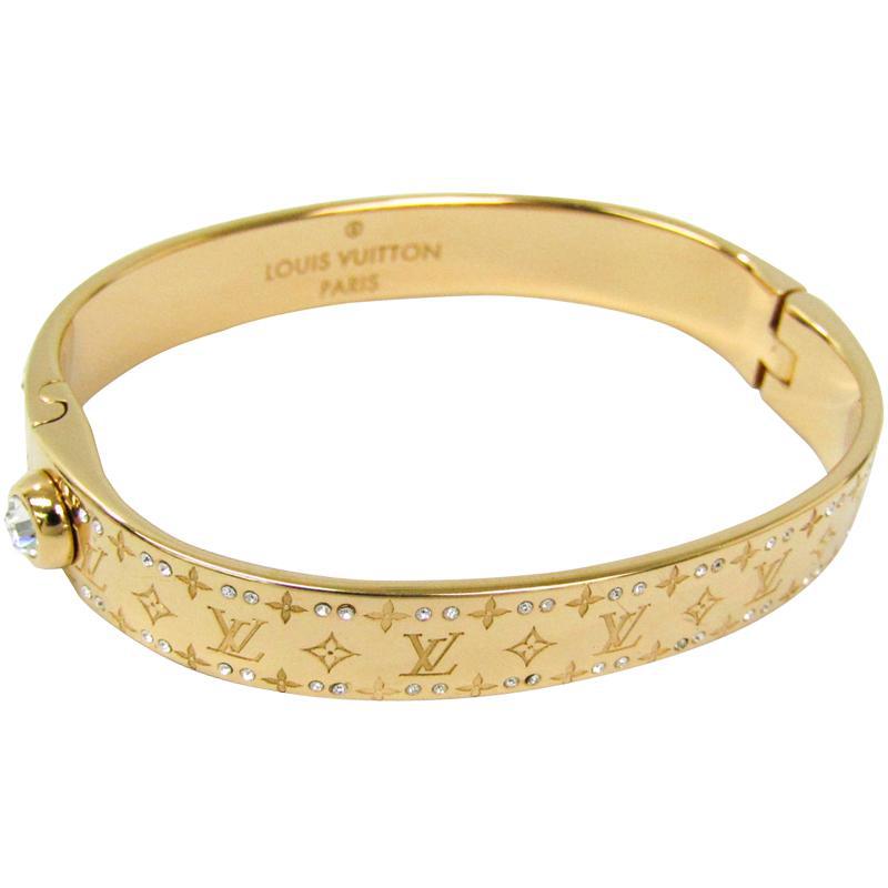 LOUIS VUITTON NANOGRAM STRASS BRACELET