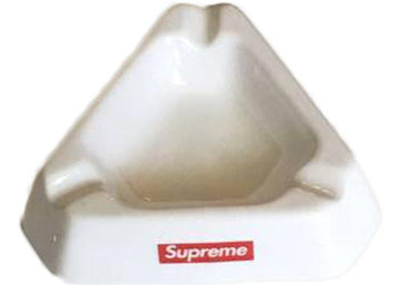 Supreme Ceramic Ashtray White