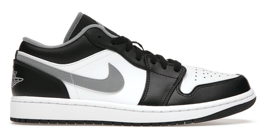 Air Jordan 1 Low Black White Grey