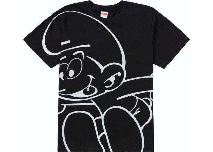 Supreme Smurfs Tee Black