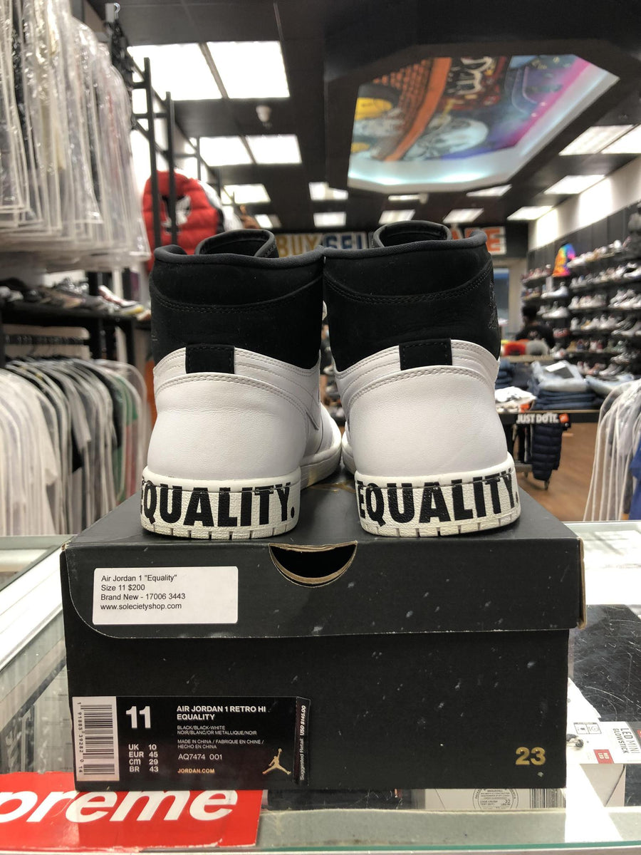 Vnds Jordan 1 Retro High Equality Black History Month (2018)