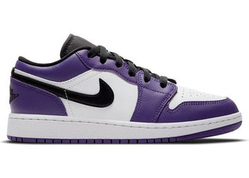Air Jordan 1 Low Court Purple White (GS)
