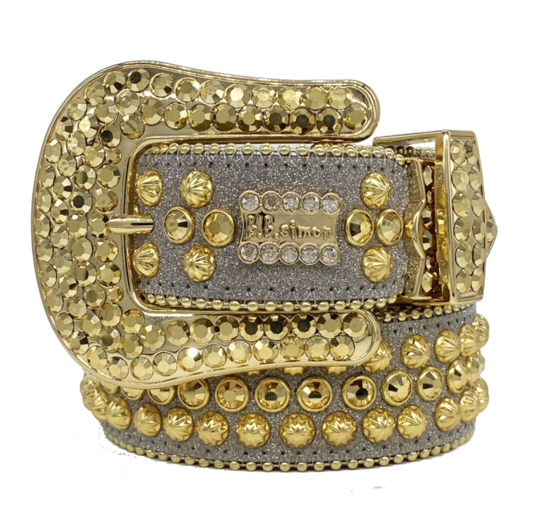 B.B. Simon Belt Safa Static – Gold