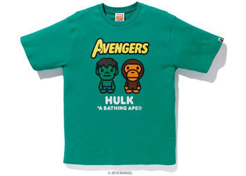 BAPE x Marvel Milo The Hulk Tee Green