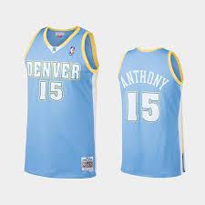 Carmelo Anthony Denver Nuggets Mitchell & Ness Hardwood Classics 2003-04 Road Authentic Jersey