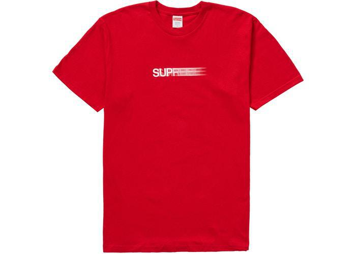 Supreme Motion Logo Tee (SS20) Red