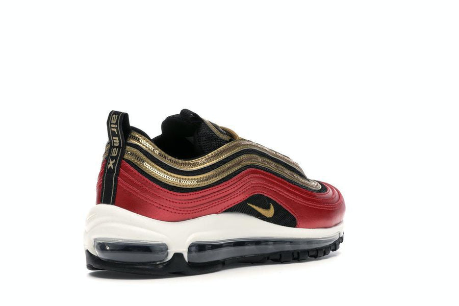 Nike Air Max 97 Red Gold Sequin (W)