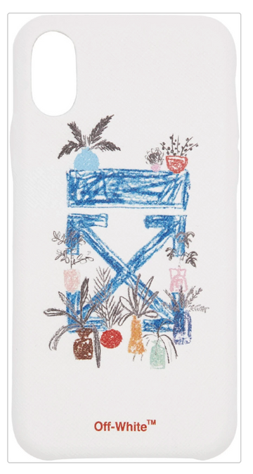 White Arrow iPhone X Case