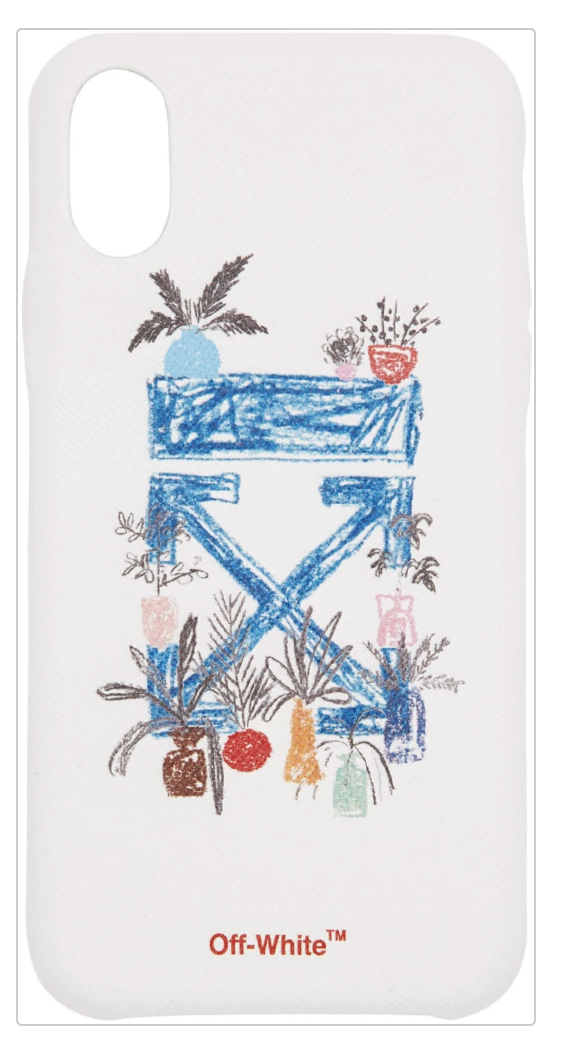 White Arrow iPhone X Case