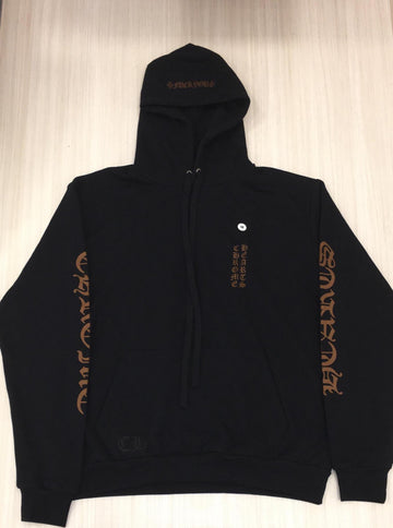 Chrome Hearts Classic Logo 'Fuck You' Black/Brown Hoodie