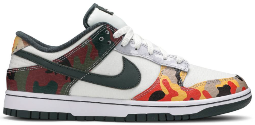 Nike Dunk Low SE Sail Multi-Camo