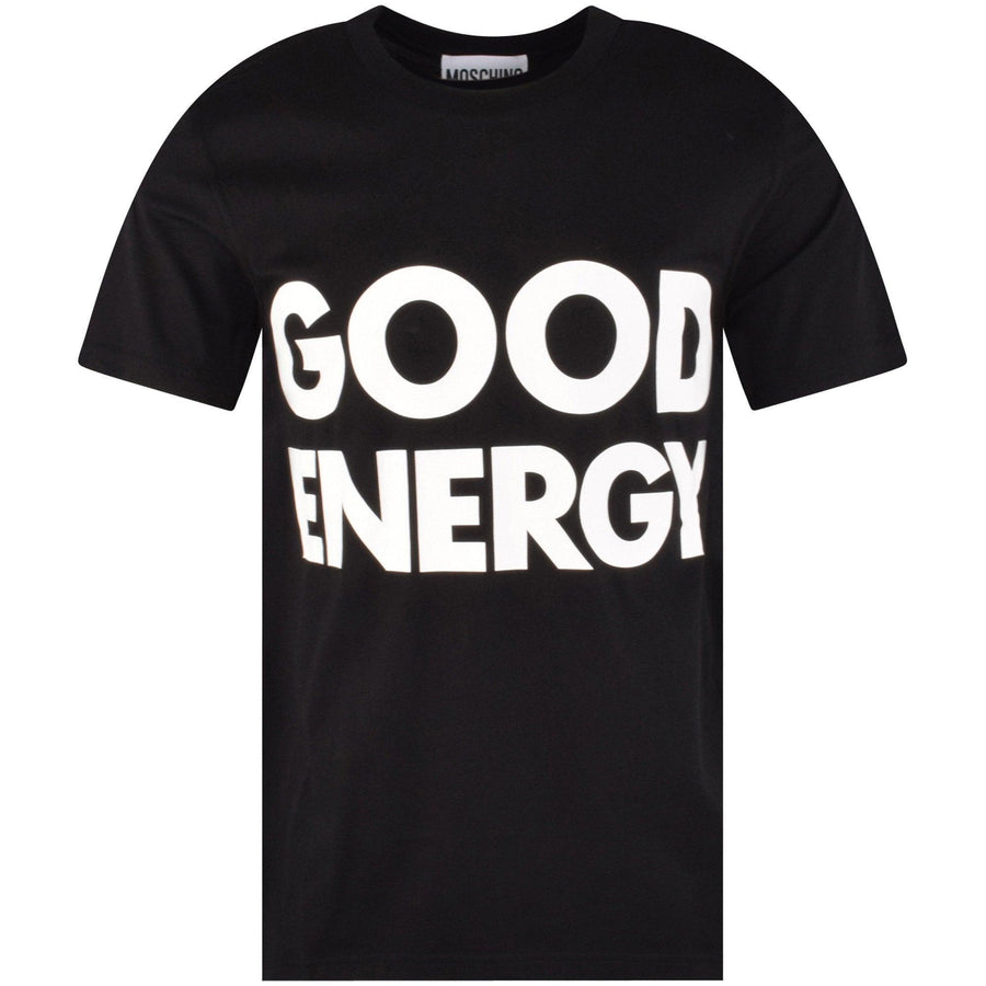 Moschino Black 'Good Energy' T-Shirt