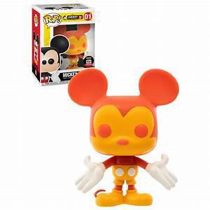 Funko Pop! Orange Mickey Mouse Disney Funko Limited Edition #01