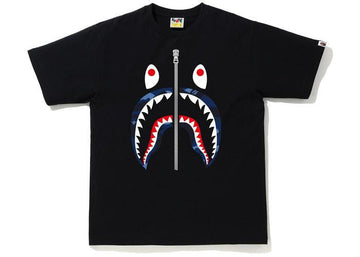 BAPE Color Camo Shark T-Shirt (SS20) Black/Navy