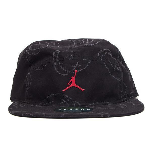 KAWS x Jordan 5-Panel Cap Black