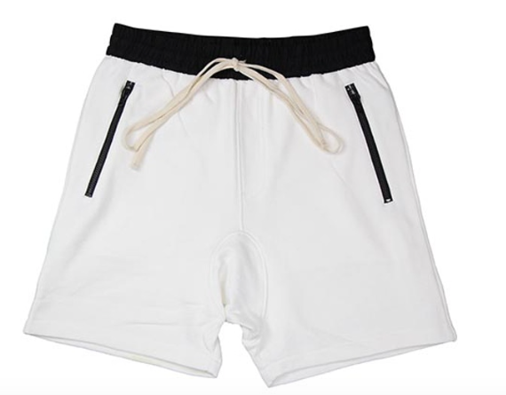 FEAR OF GOD FOG Essentials Drawstring Shorts White