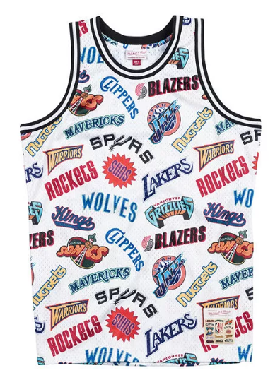 All-Over Western Swingman Jersey White