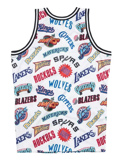 All-Over Western Swingman Jersey White