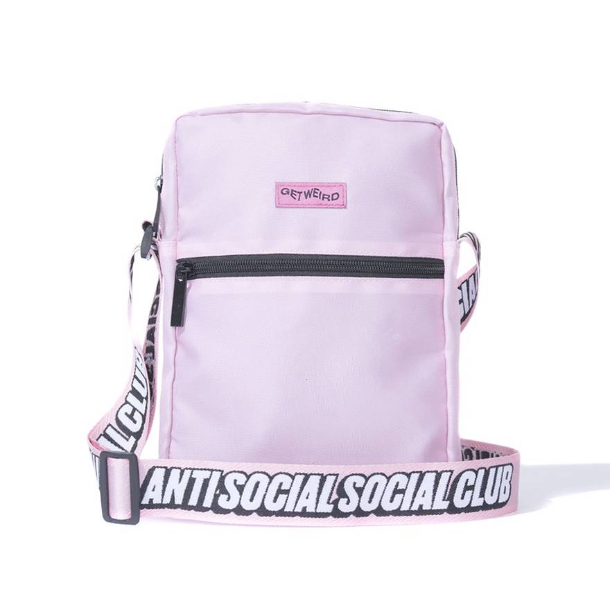 Antisocial Social Club Shoulder Bag Pink
