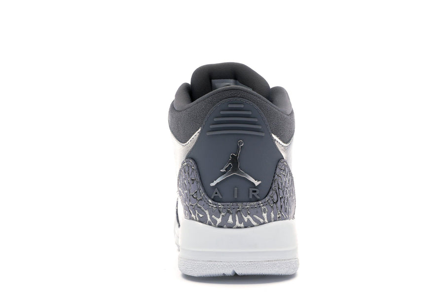 Air Jordan 3 Retro Premium Heiress Metallic Silver (GS)
