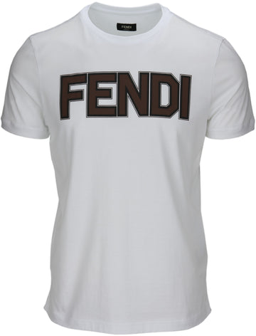 Fendi Logo T-Shirt White