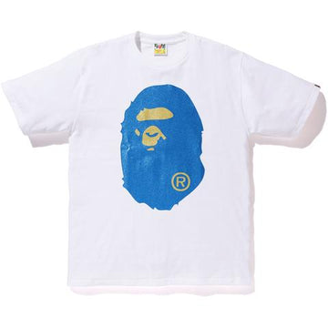 GLITTER BIG APE HEAD TEE