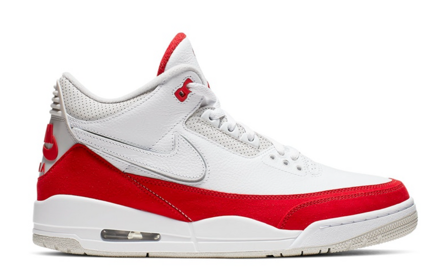 Air Jordan 3 Retro Tinker White University Red