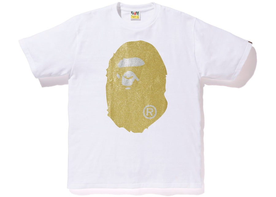 Bape Glitter Big Ape Head Tee