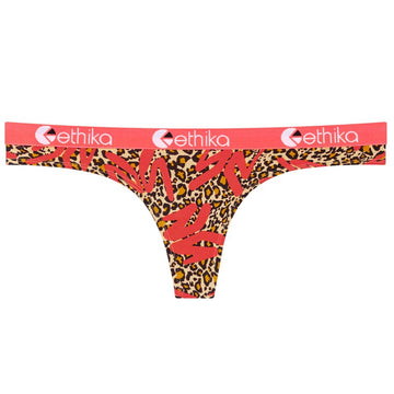 Ethika YOUNG MONEY - LEOPARD Thong