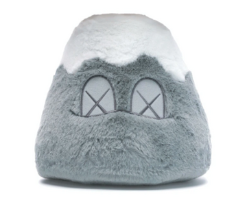 KAWS HOLIDAY JAPAN Mount Fuji Plush Grey