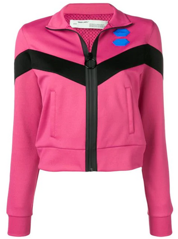 Off-White Pink Gym Track Jacket