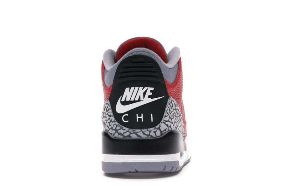 Air Jordan 3 Retro Fire Red Cement (Nike Chi)