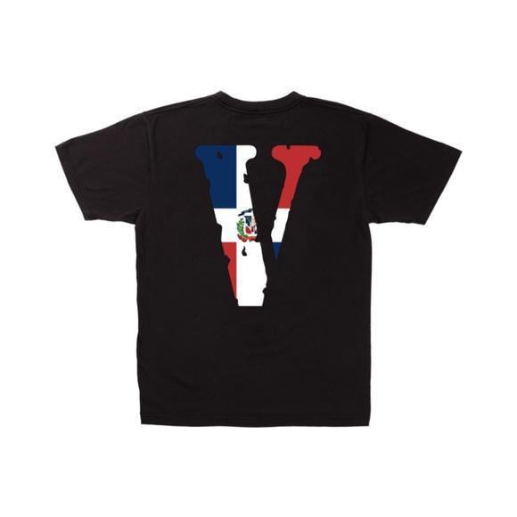 VLONE DOMINICAN REPUBLIC FRIENDS- T SHIRT (BLACK)