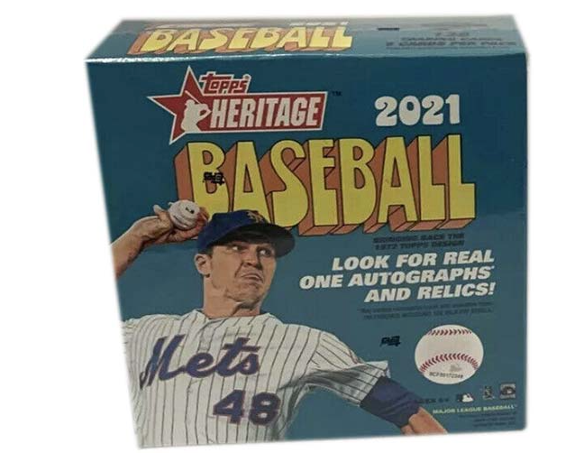 2021 Topps Heritage Target Mega Box