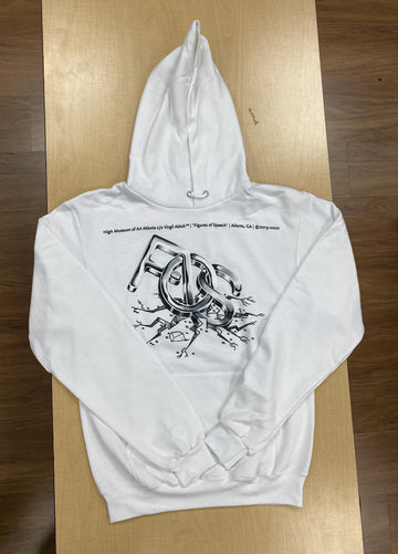 Virgil Abloh MCA Figures Of Speech Flags Hoodie White