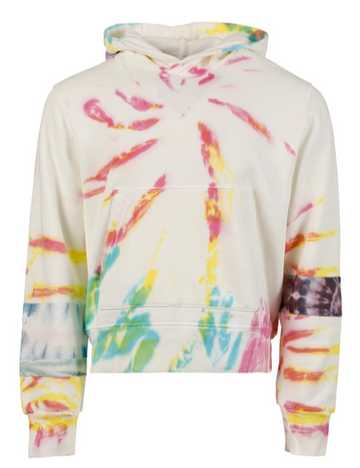 AMIRI Tie Dye Art Patch Hoodie