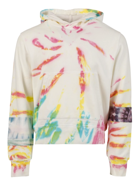 AMIRI Tie Dye Art Patch Hoodie