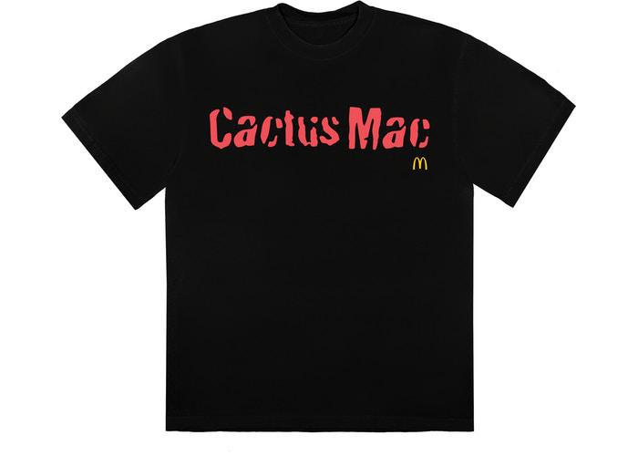 Travis Scott x McDonald's Cactus Mac T-Shirt Black