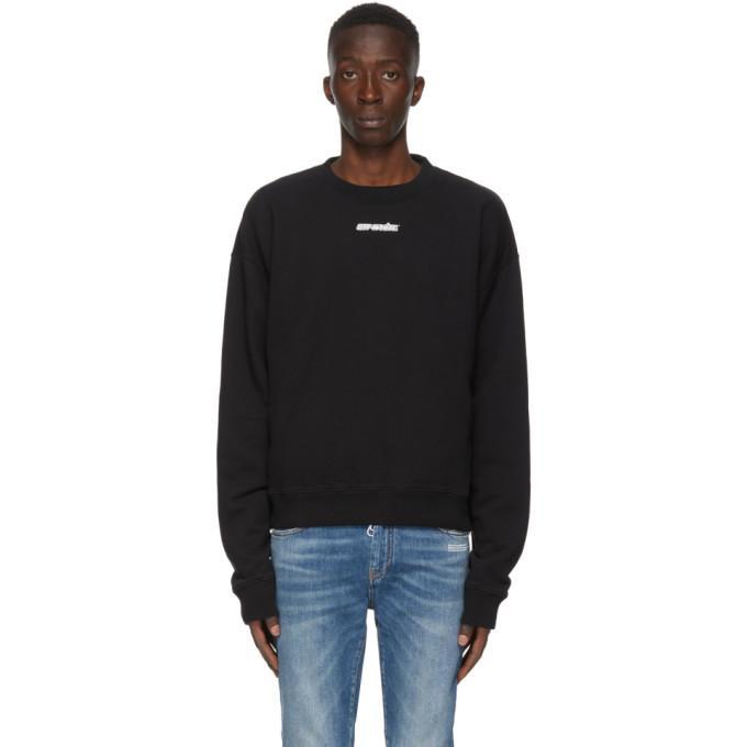Off-White Black & Blue Marker Arrows Sweatshirt
