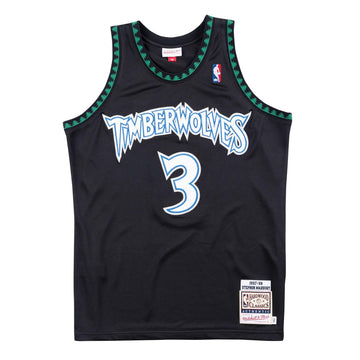 Authentic Jersey Minnesota Timberwolves Alternate 1997-98 Stephon Marbury
