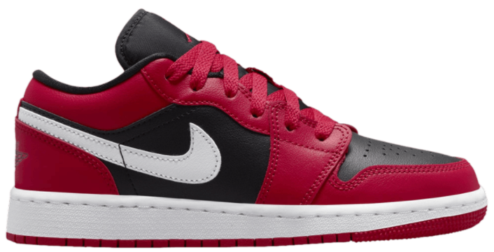 Air Jordan 1 Low Black Very Berry (GS)